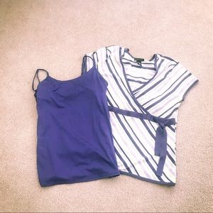 New York and Company striped top